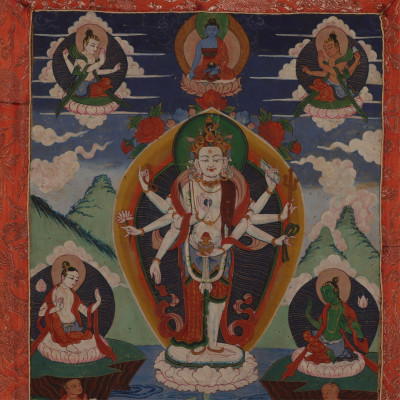Image for Lot Tibetan Thangka