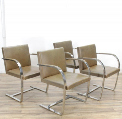 Image for Lot Set of 4 Mies Van Der Rohe BRNO Chairs