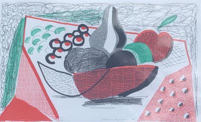 David Hockney - Apples, Pears & Grapes