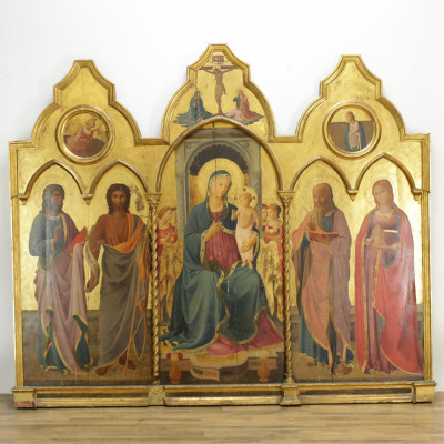 Image for Lot After Fra Angelico's 'Cortona Triptych' O/P