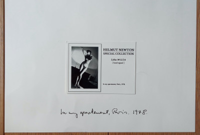 Helmut Newton - "In my apartment" Paris, 1978