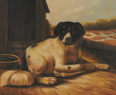 Image for Lot Artist Unknown - Untitled (Border Collie)