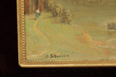 Julius W Schulein  In The Bavarian Alps