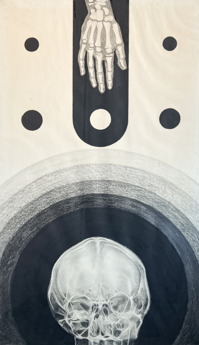 Image for Lot Lowell Nesbitt - Untitled (Skull)