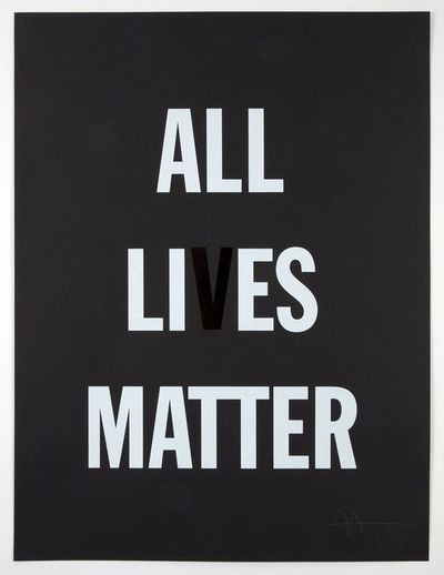 Hank Willis Thomas - All Li es Matter