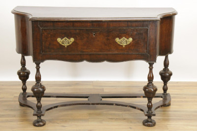 William  Mary Style Side Cabinet 19th C