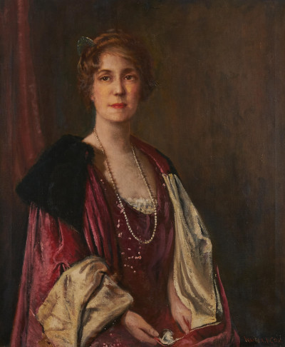 Walter I. Cox - Untitled (Portrait of a woman)
