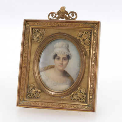 Aimee Thiebault, Miniature Portrait