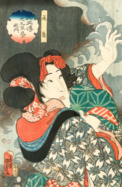 Title Utagawa Kuniyoshi - Windy Night / Artist