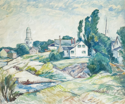 Image for Lot Artist Unknown - View of Village