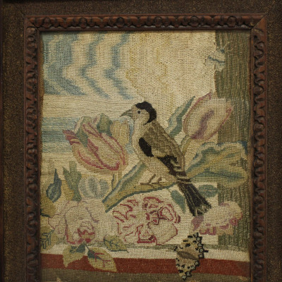 Image 6 of lot 3 Needleworks, 18th-20th C. incl. Sampler