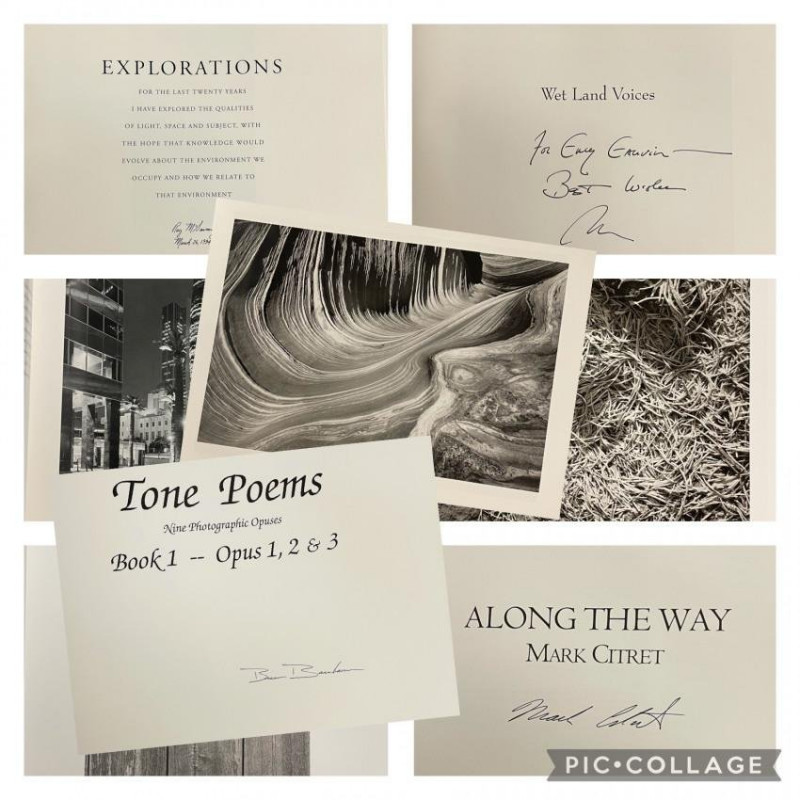 Image 2 of lot [PHOTOGRAPHY] Group of 8 signed books by modern masters