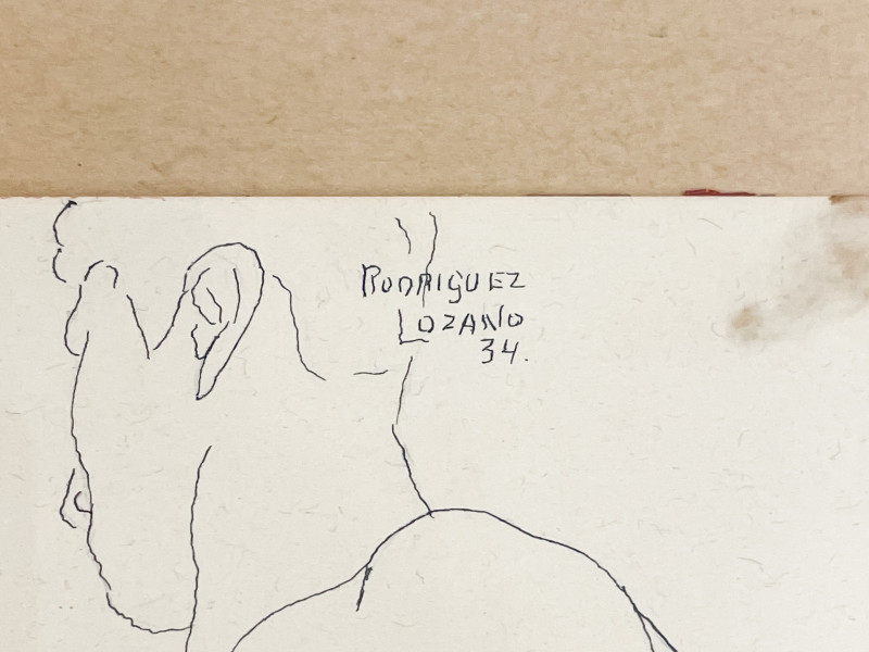 Manuel Rodríguez Lozano - Untitled (Three Male Nudes)