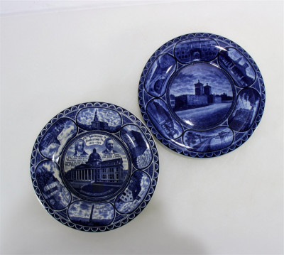 Image 6 of lot 18 Rollands & Marsellas Staffordshire Plates