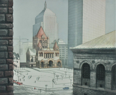 Image for Lot Richard Haas - Copley Square & Boston Architecture