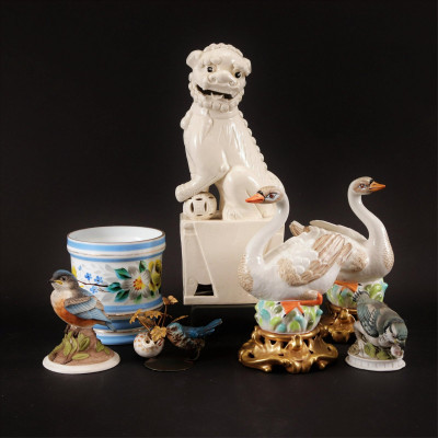 Image for Lot Group of Decorative Porcelains
