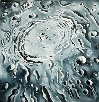 Title Lowell Nesbitt - Crater Landgrenus / Artist