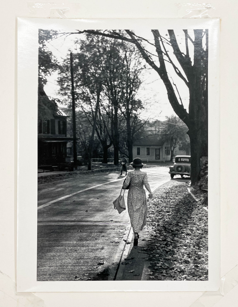 Russell Lee - Pedestrian, Woodstock, New York