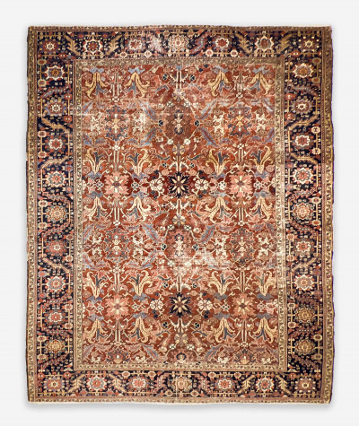 Persian Floral Carpet, 12' x 10'