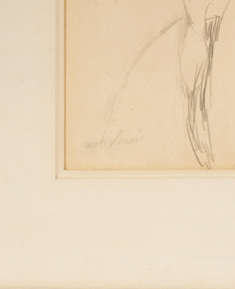 Amedeo Modigliani - Portrait d'un Jeune Honne