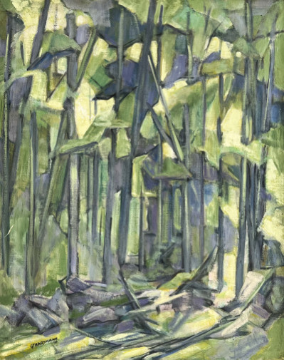 Title Georg T. Hartmann - Connecticut Woods / Artist