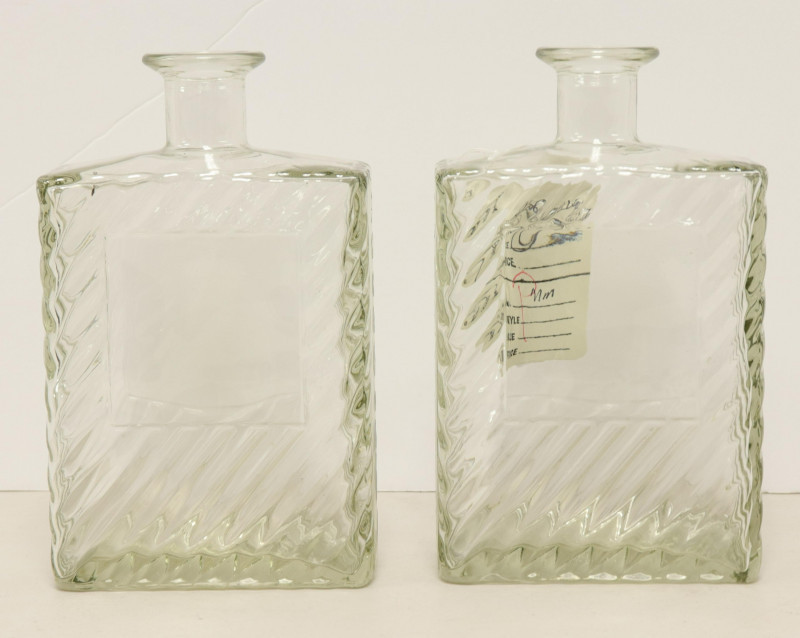 Image 1 of lot 2 Glass Decanters, Take it Slow