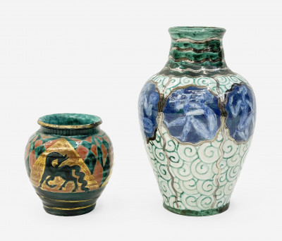 Title Edward Cazaux - 2 Vases / Artist