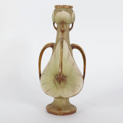 Image for Lot Paul Dachsel - Amphora Gilt Ceramic Vase