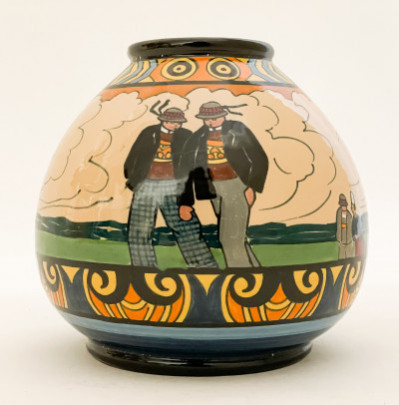 Jim E. Sévellec for Henriot Quimper - Polychrome Earthenware Vase
