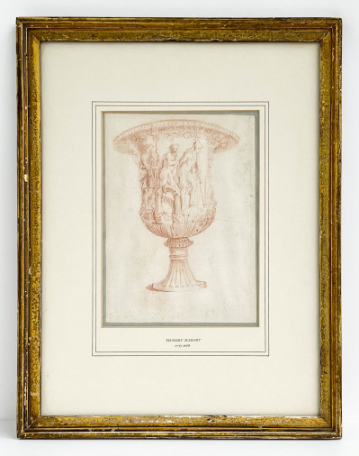 Title Hubert Robert (attributed) - Study of the Medici Vase / Artist