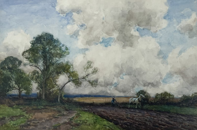 Title Adam Edwin Procter - Untitled (Plowing the Field) / Artist