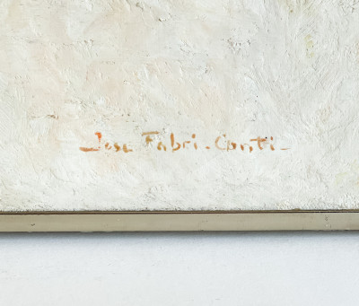 José Fabri-Canti  - Untitled (Seated Nude)
