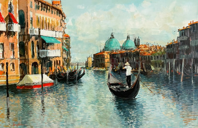 Image for Lot Kerry Hallam - Venice, The Grand Canal