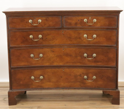 Image for Lot George III Style Mahogany Chest of Drawers