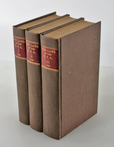 Image for Lot THE LAWS OF THE UNITED STATES OF AMERICA 3 VOL.