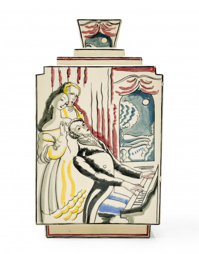 Image for Lot Lallemant &apos;Chopin&apos; Vase