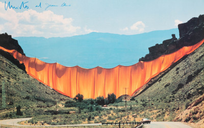 Image for Lot Christo and Jeanne-Claude - Valley Curtain