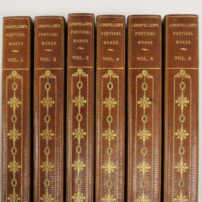 Image 4 of lot 11 Volumes H. Longfellow