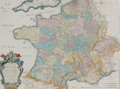 Image for Lot Map LE ROYAUME DE FRANCE 1678