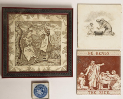 Image for Lot 4 Wedgwood Tiles