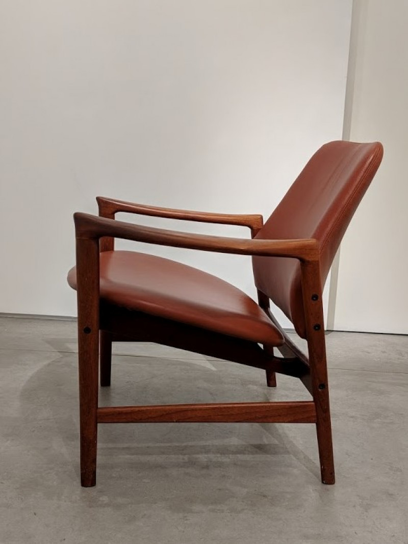 Ib Kofod Larsen - Set of Lounges in Leather