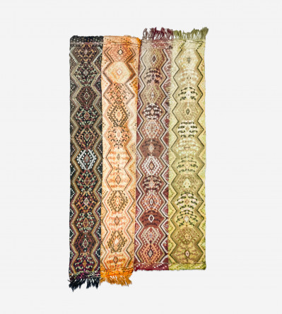 Title Large Turkish Anatolian Kilim Wool Rug / Artist
