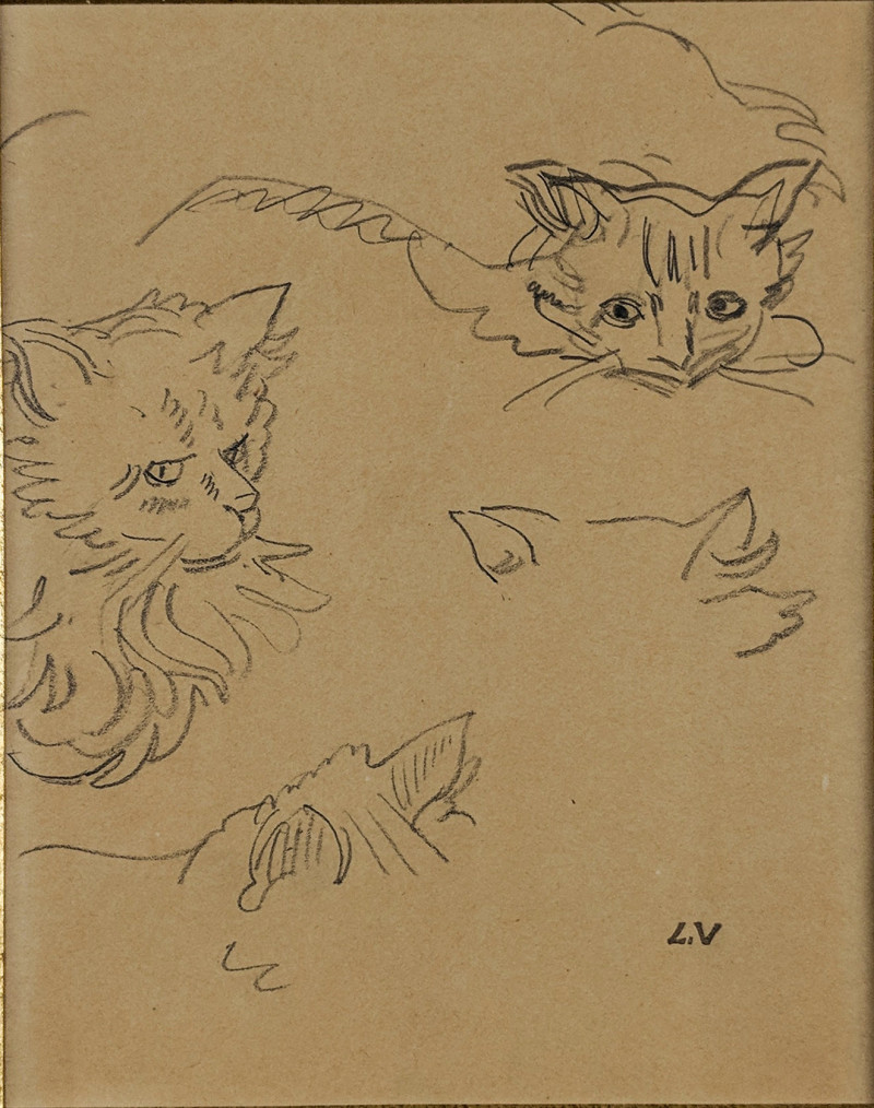 Image 1 of lot Louis Valtat - Studies of a Cat