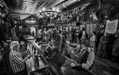 David Yarrow - A Bear Walks into a Bar