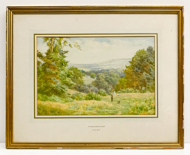 George Marks - A Coomb in The Cotswolds