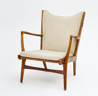 Title Hans Wegner for A.P. Stolen Lounge Chair, Model AP-16 / Artist