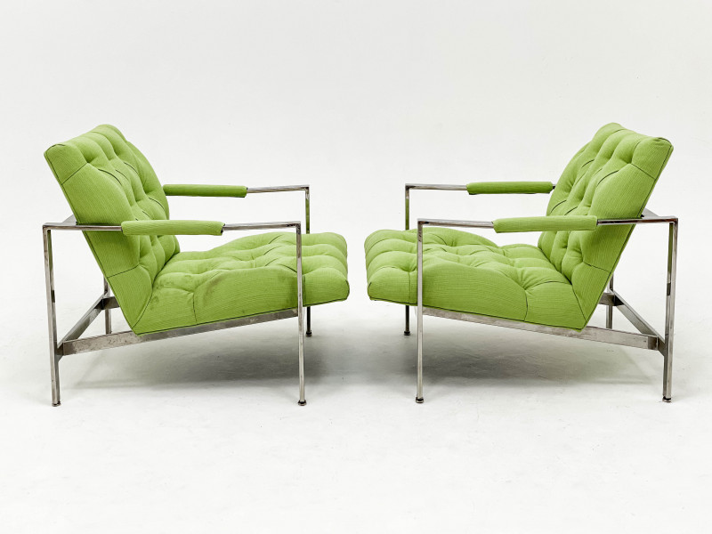 Milo Baughman - Pair of Lounge Chairs