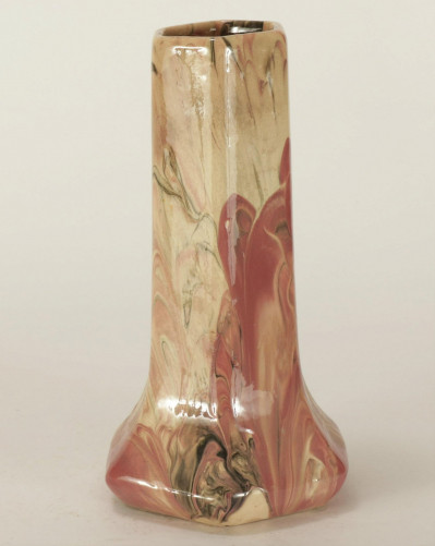 Image for Lot Weller - Marbelized Pottery Vase