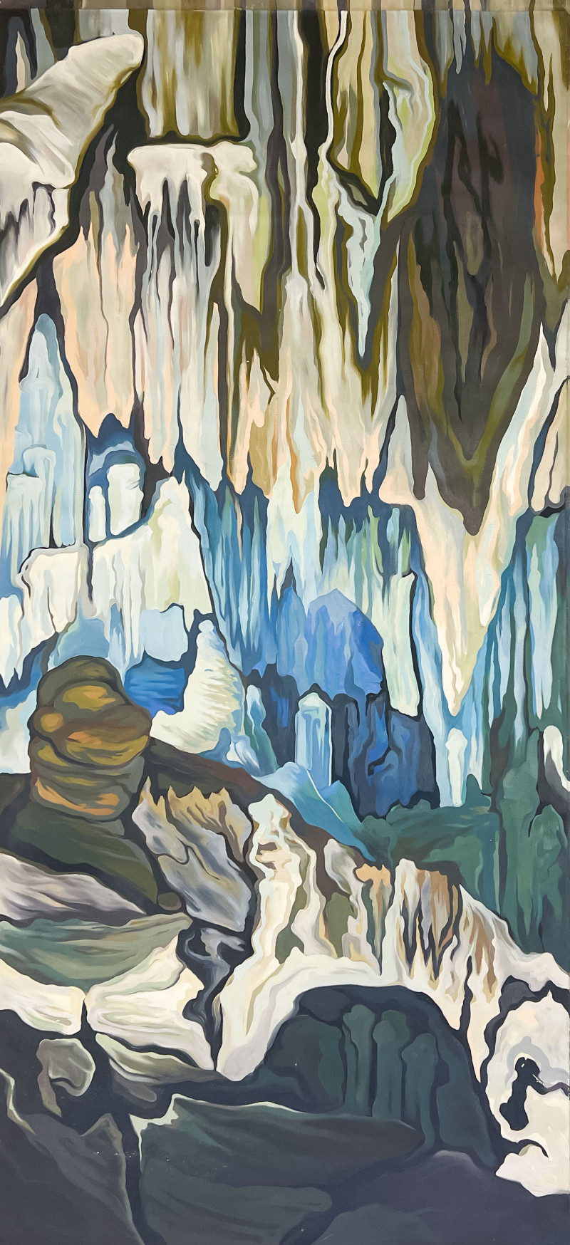 Lowell Nesbitt - Altamira Cavern (Facing Right Side)