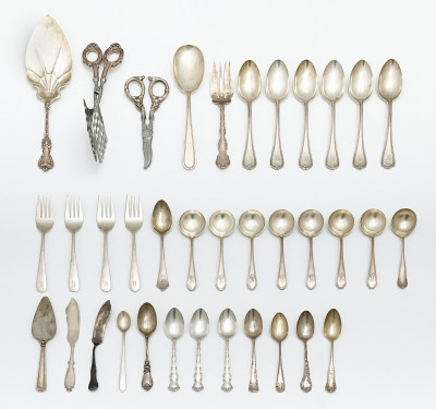 Image for Lot Assortment of Sterling Silver Flatware